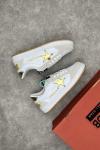 MOCE Ballstar GGDB/GoldenGoose Spor Yıldız Detaylı Spor Ayakkabı Beyaz-Gold